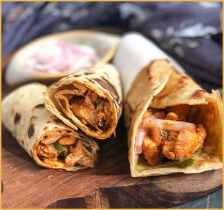 MUTTON TIKKA ROLL